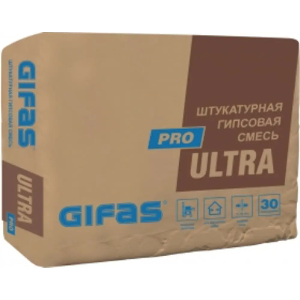 Штукатурка гипсовая Gifas Ultra Pro 30кг STLM-2098977