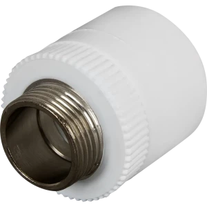 Муфта комбинированная РВК 1"x40 мм НР полипропилен 20414