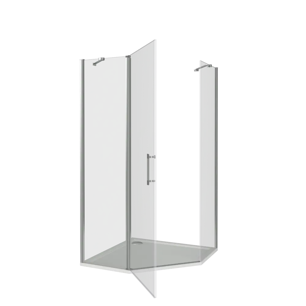 Santreyd Makiato - пентагональное душевое ограждение с распашной дверью 84540771 STLM-0051703 - Вид №2