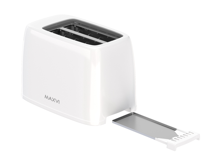 9091985 Тостер MAXVI KT721P белый STDN-0119137 - Вид №5