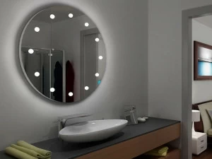 UNICA by Cantoni Круглое настенное зеркало со встроенной подсветкой Mde