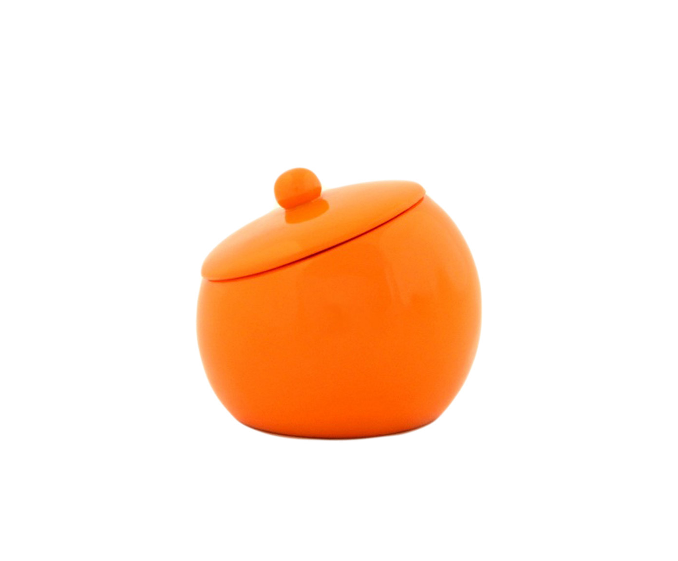 90202571 Контейнер для ватных палочек Nora D-15106 цвет оранжевый Nora (оранжевый) STLM-0130972 PRIMANOVA