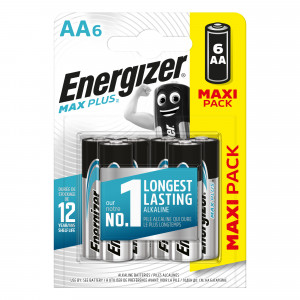 Батарейка алкалиновая Max Plus AA, 6 шт. ENERGIZER