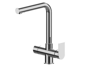 Однорычажный смеситель для кухни с переключателем