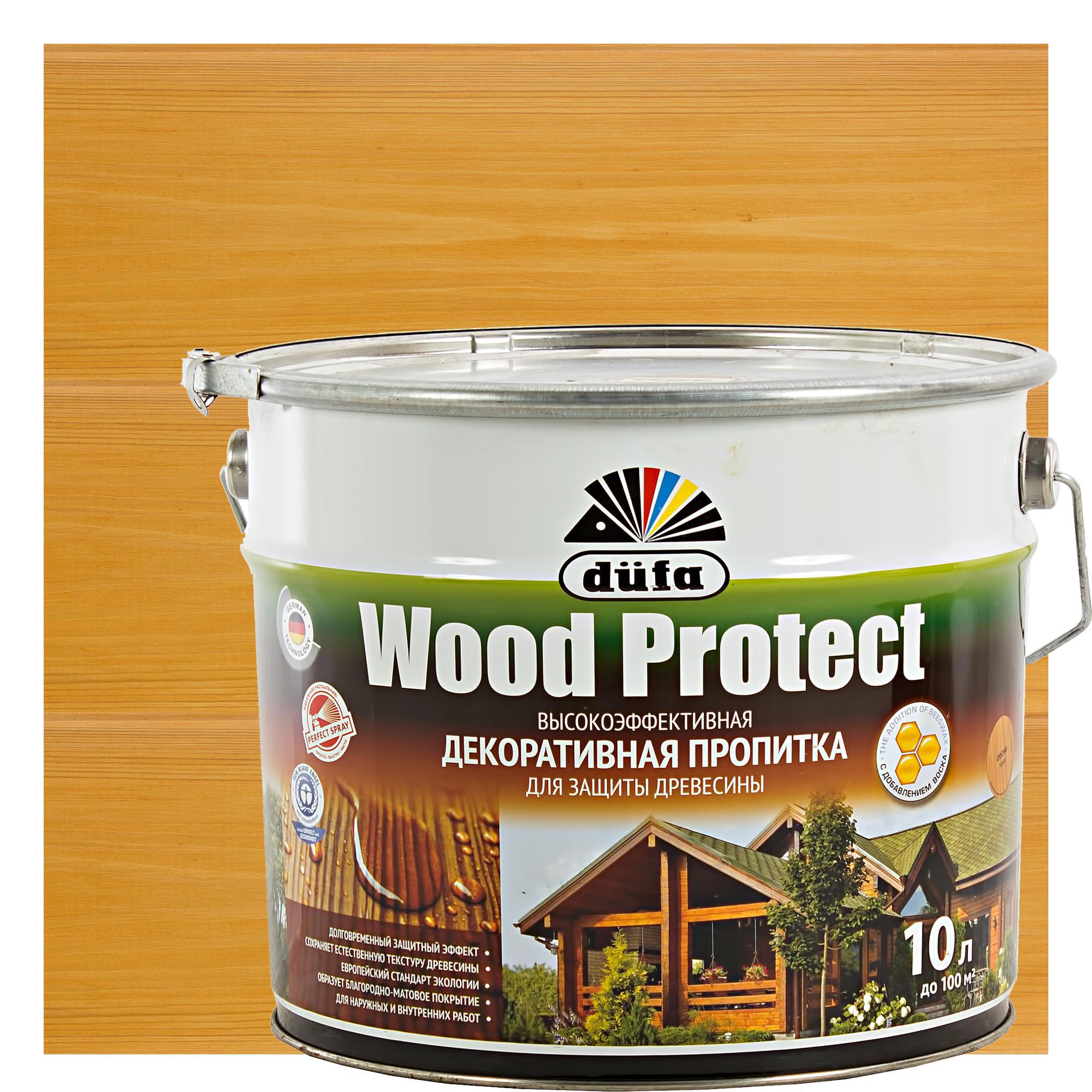 14724499 Антисептик Wood Protect цвет сосна 10 л STLM-0005074 DUFA