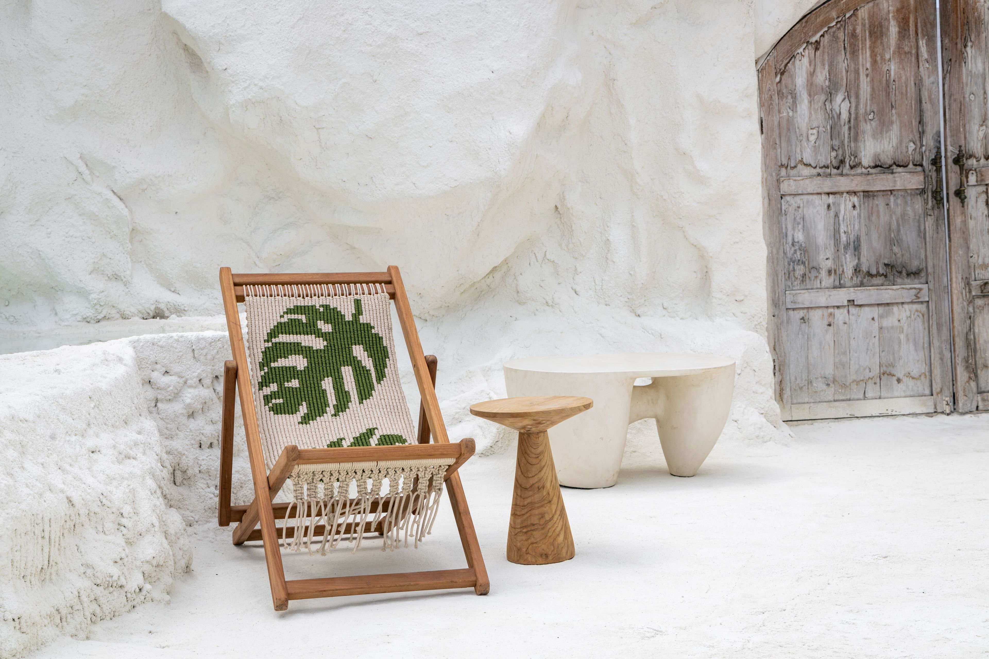 Кресло для отдыха из тикового дерева и веревки cbdesign Виареджо ARCH-00142467 - Вид №31