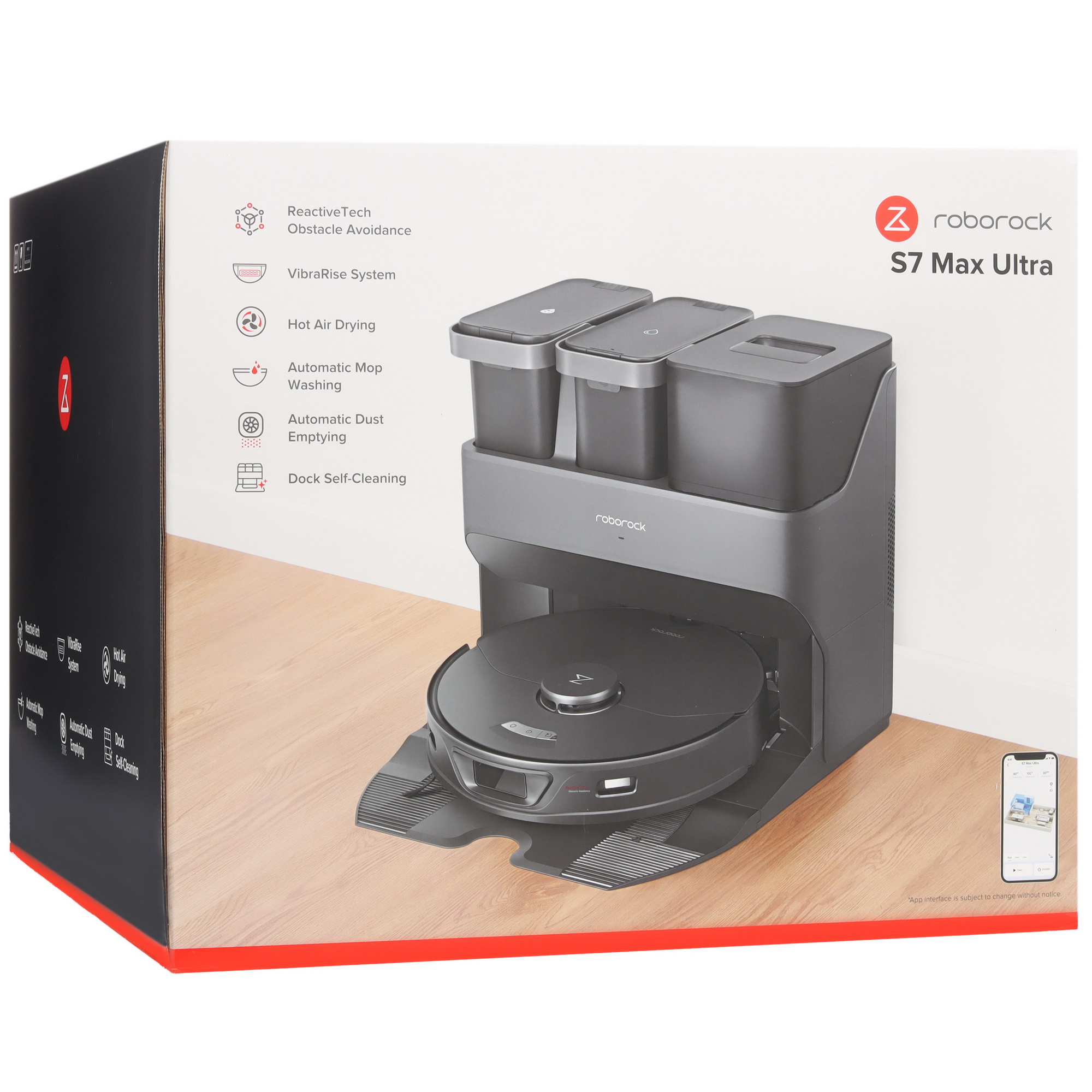 5425324 Робот-пылесос Roborock S7 Max Ultra черный STDN-0015967 - Вид №10