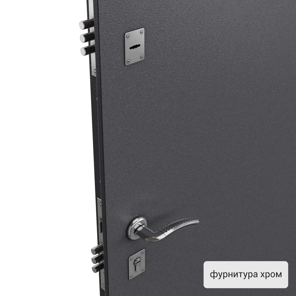 Дверь входная металлическая Стаф 950x2050 мм правая. цвет черный 86729227 STLM-2140688 TOREX  - Вид №2