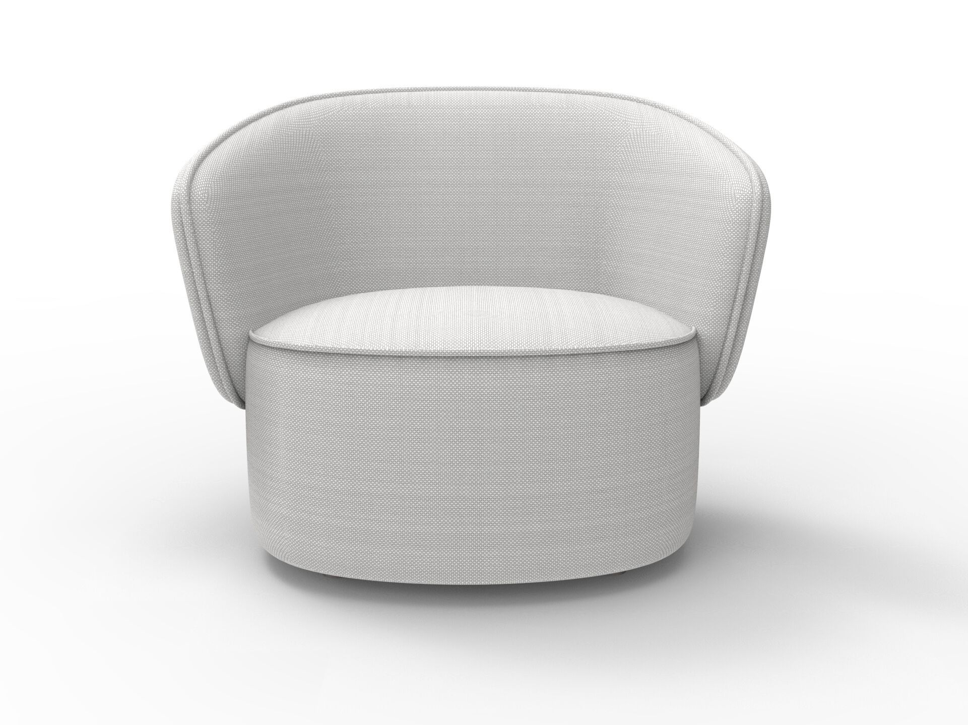 Вращающееся кресло из ткани или кожи Casamania & Horm ETOILE ARCH-00077290