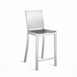 Emeco Барный стул из алюминия Hudson