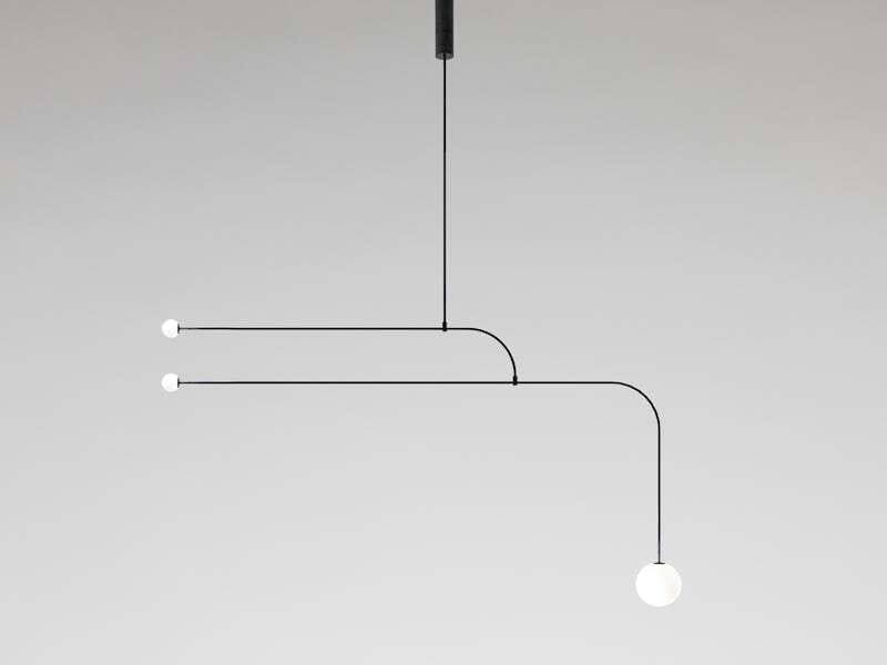Латунь ручной работы светодиодный подвесной светильник Michael Anastassiades Mobile Chandeliers ARCH-00146111