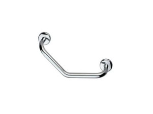 Металлическая угловая ручка для ванной комнаты