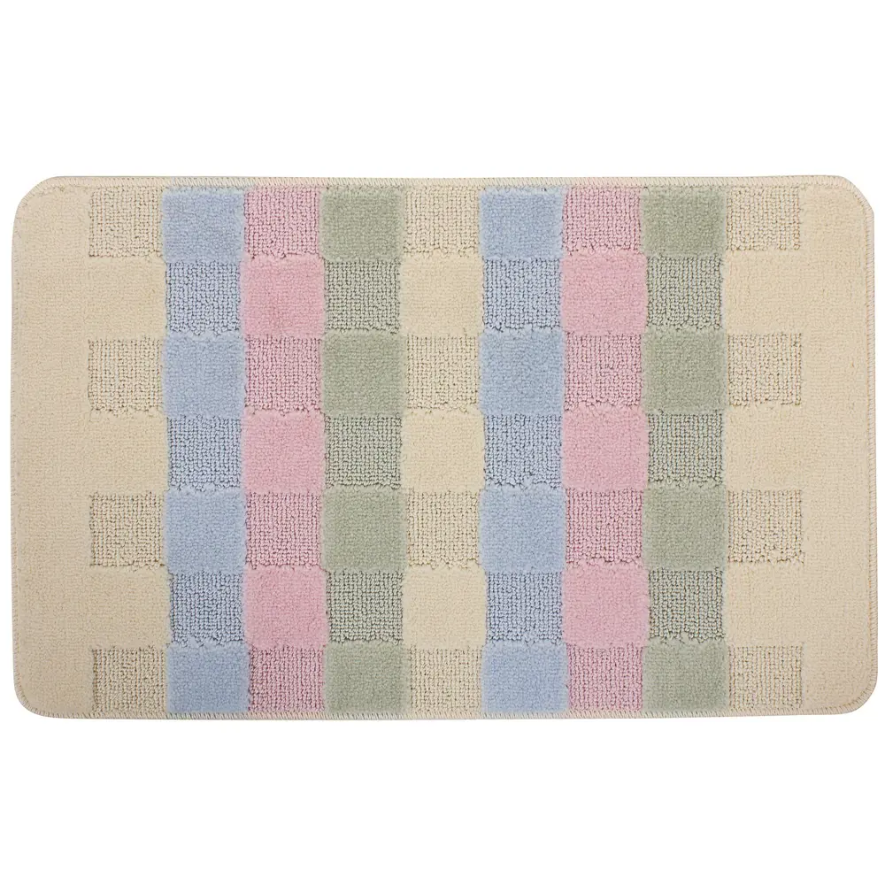 Коврик для ванной комнаты «Marathon» 50х80 см цвет розовый JACOB DELAFON STLM-2199100