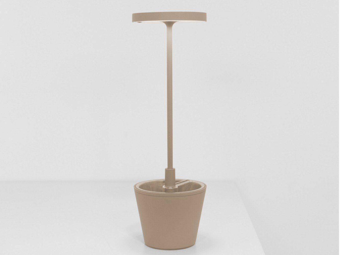 Алюминиевая аккумуляторная батарея настольная лампа Zafferano Poldina ARCH-00059520 - Вид №22