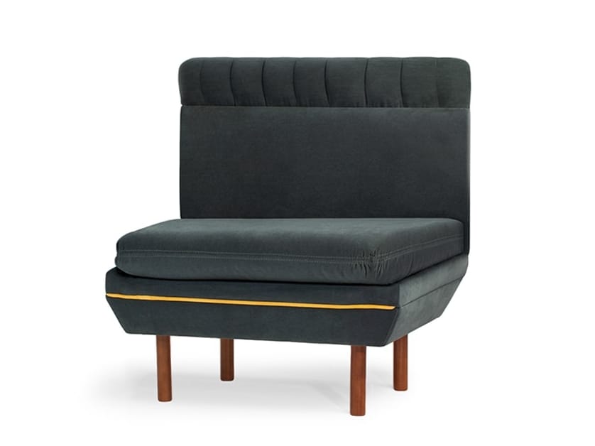 Тканевое кресло с высокой спинкой Mambo Unlimited Ideas Agnes ARCH-00136364 - Вид №2