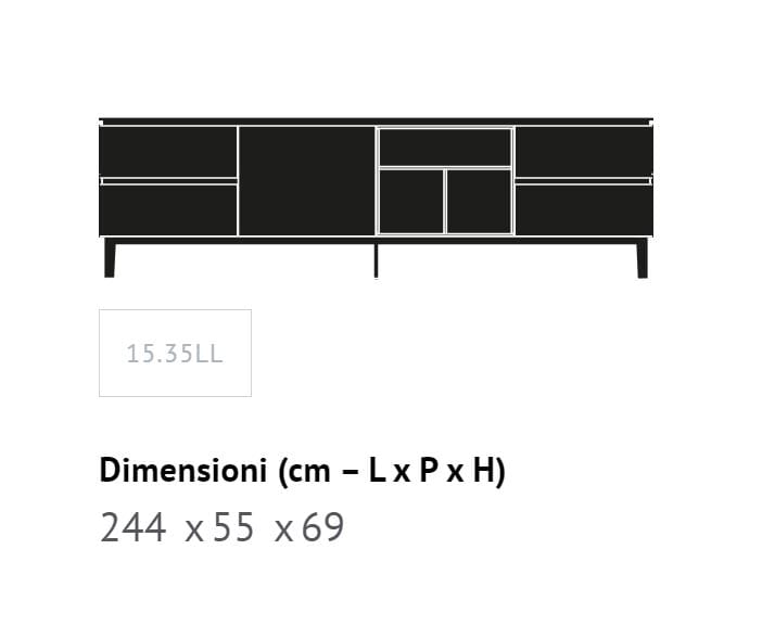 Деревянный шкаф с распашными дверями Bontempi Casa COSMOPOLITAN ARCH-00087380 - Вид №20