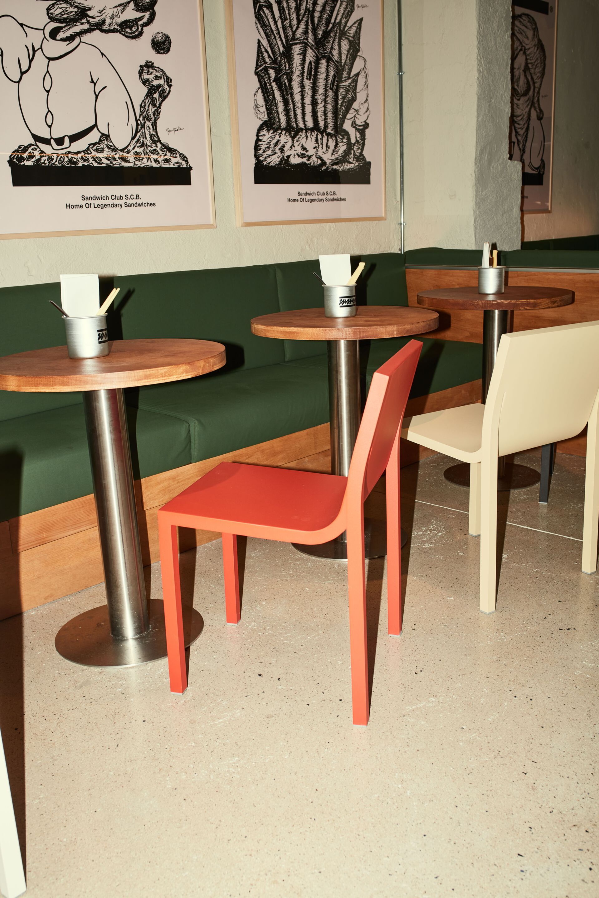 Штабелируемый алюминиевый стул BD Barcelona Stedelijk ARCH-00074987 - Вид №12