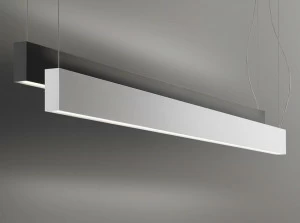 PANZERI Светодиодный подвесной светильник прямого и отраженного света из экструдированного алюминия Giano