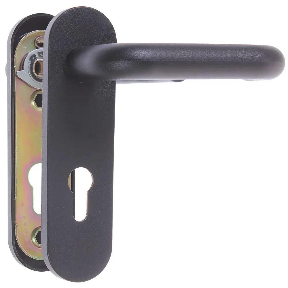 Дверная ручка Apecs Sprong на планке с усиленной защитой 18776165 STLM-1479050