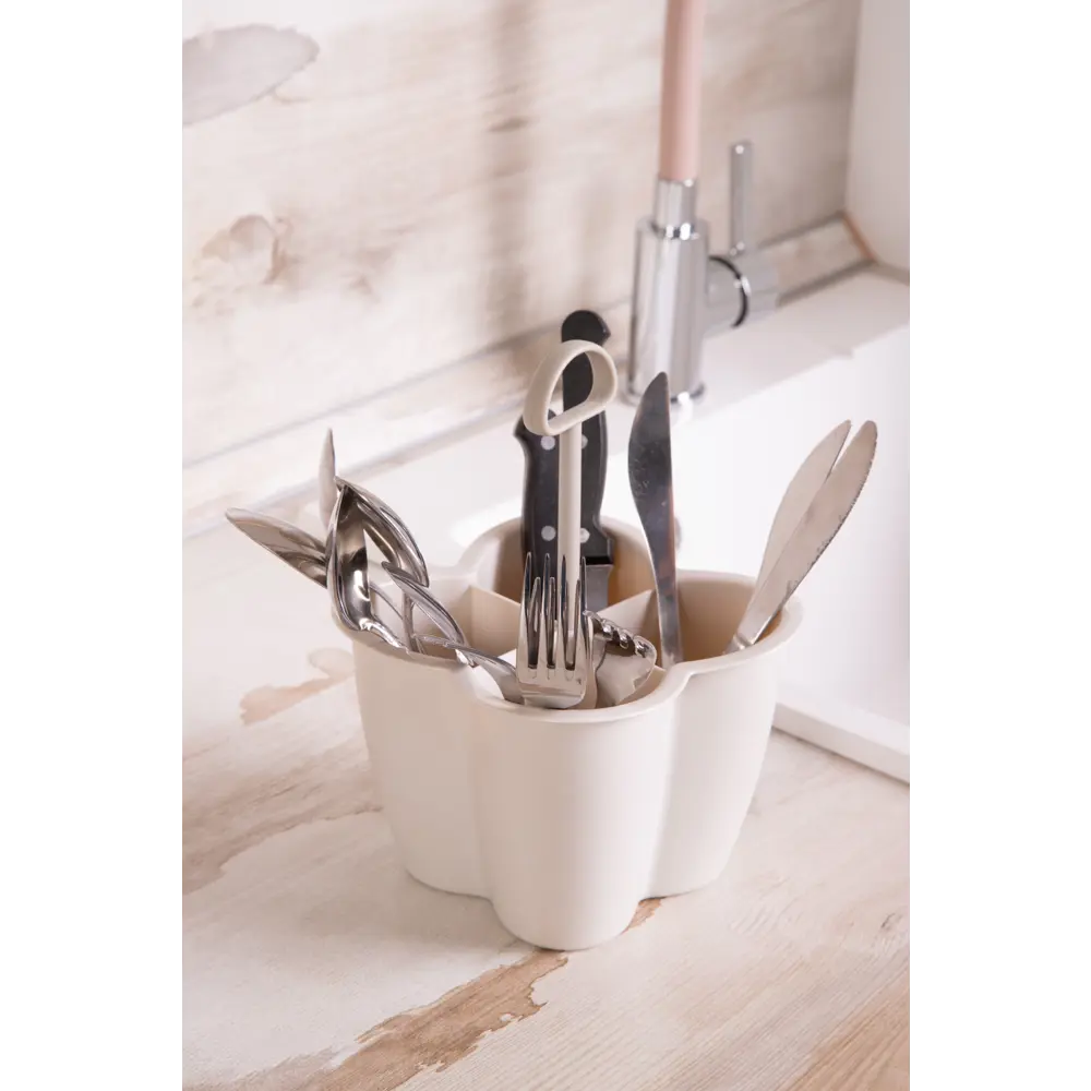 Подставка под столовые приборы RIO, 4 отдела, пластик Santreyd STLM-2201498 - Вид №3