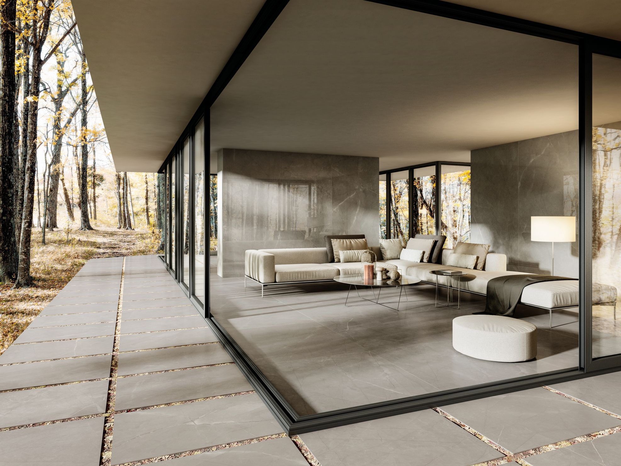 Пол / напольное покрытие из керамогранита с мраморным эффектом CERAMICA DEL CONCA BOUTIQUE ARCH-00056072 - Вид №3