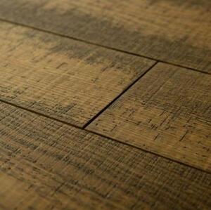 Массивная доска Esse-DaVinci Авторский Почерк Античный Папирус (масло) Дуб Селект (Рельефная) 600-1950х170 мм.