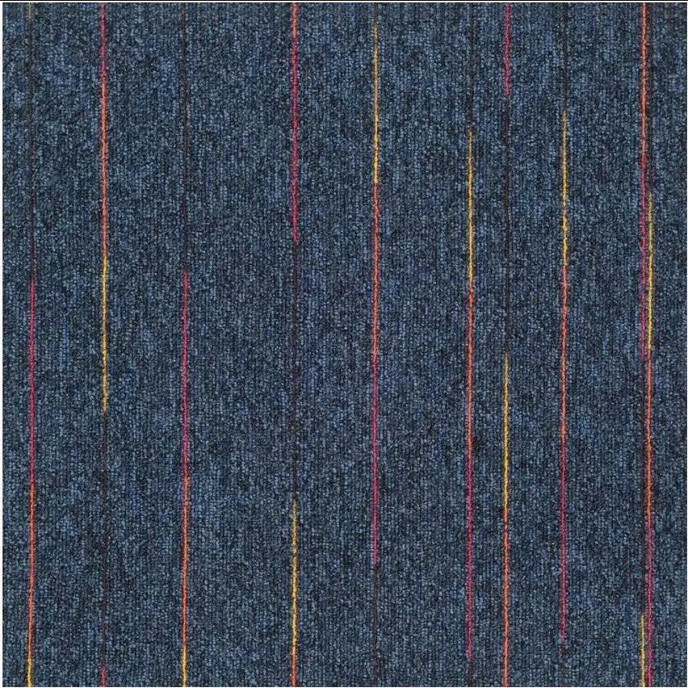 Плитка ковровая модульная Neon 44883 5 м2 цвет синий Tarkett STLM-2094755
