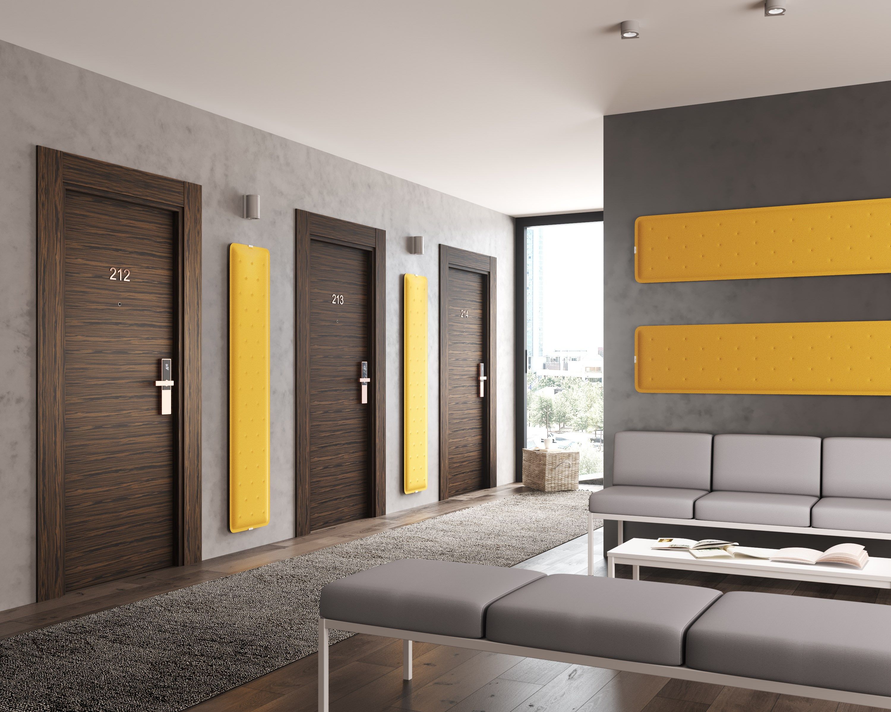 Акустическая панель в Trevira® CS Steelbox by Metalway ARCH-00072341 - Вид №2