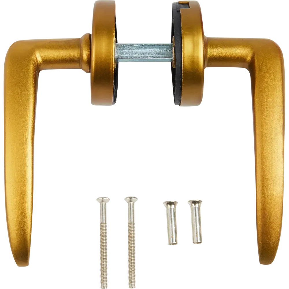 EDSON Дверная ручка на розетке E 015-S в бронзовом анодировании 18743603 STLM-0012366 - Вид №1