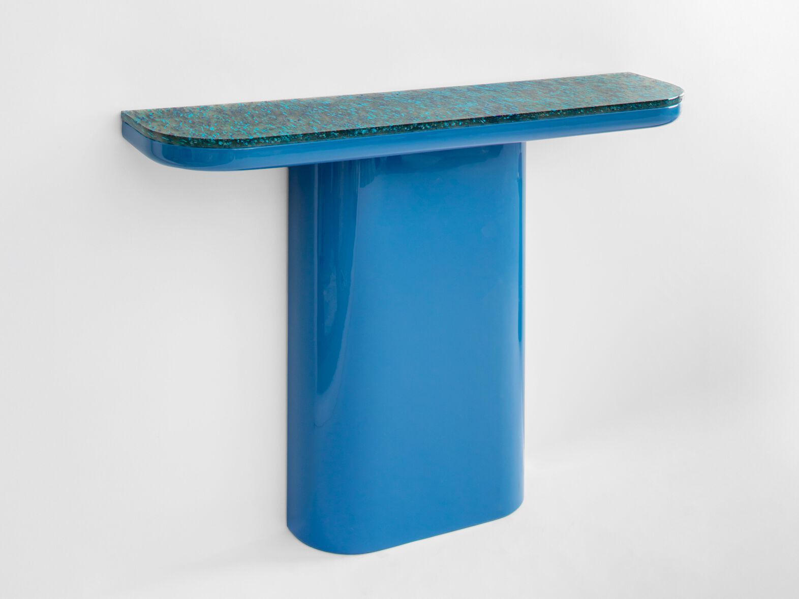 Прямоугольная консоль из МДФ с рециркулированным полистиролом Punto Zero штопка ARCH-00126457