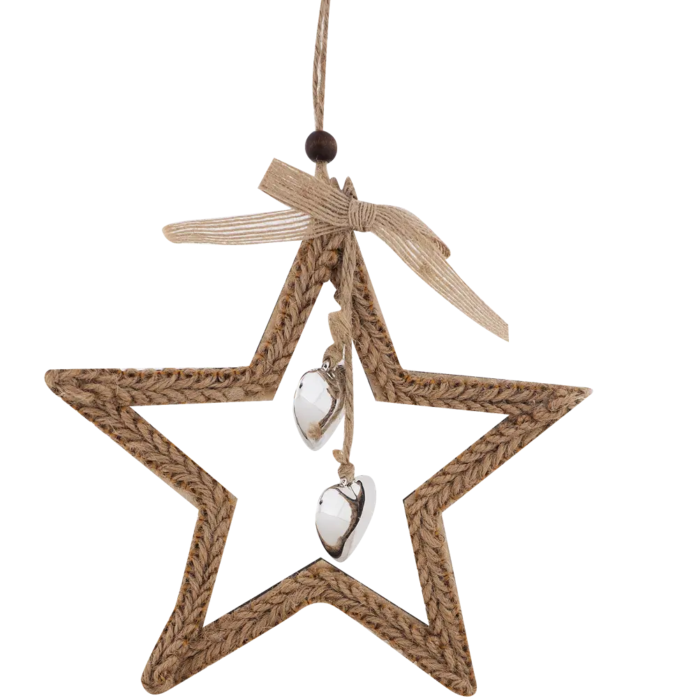 Ёлочное украшение на подвесе «Звезда» Santreyd STLM-2125738