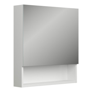 90816091 Шкаф зеркальный подвесной BD0060Z 60х65см цвет белый STLM-0395461 BAUEDGE
