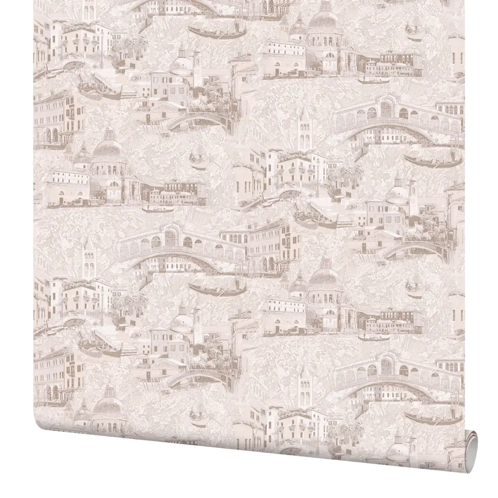 Обои флизелиновые Palitra Home Serra бежевые 1.06 м HC31051-21 STLM-2119617