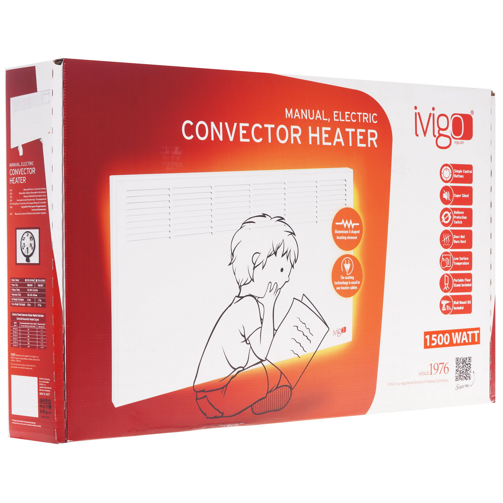 9935434 Конвектор iVigo EPK4570M15 STDN-0072186 - Вид №11