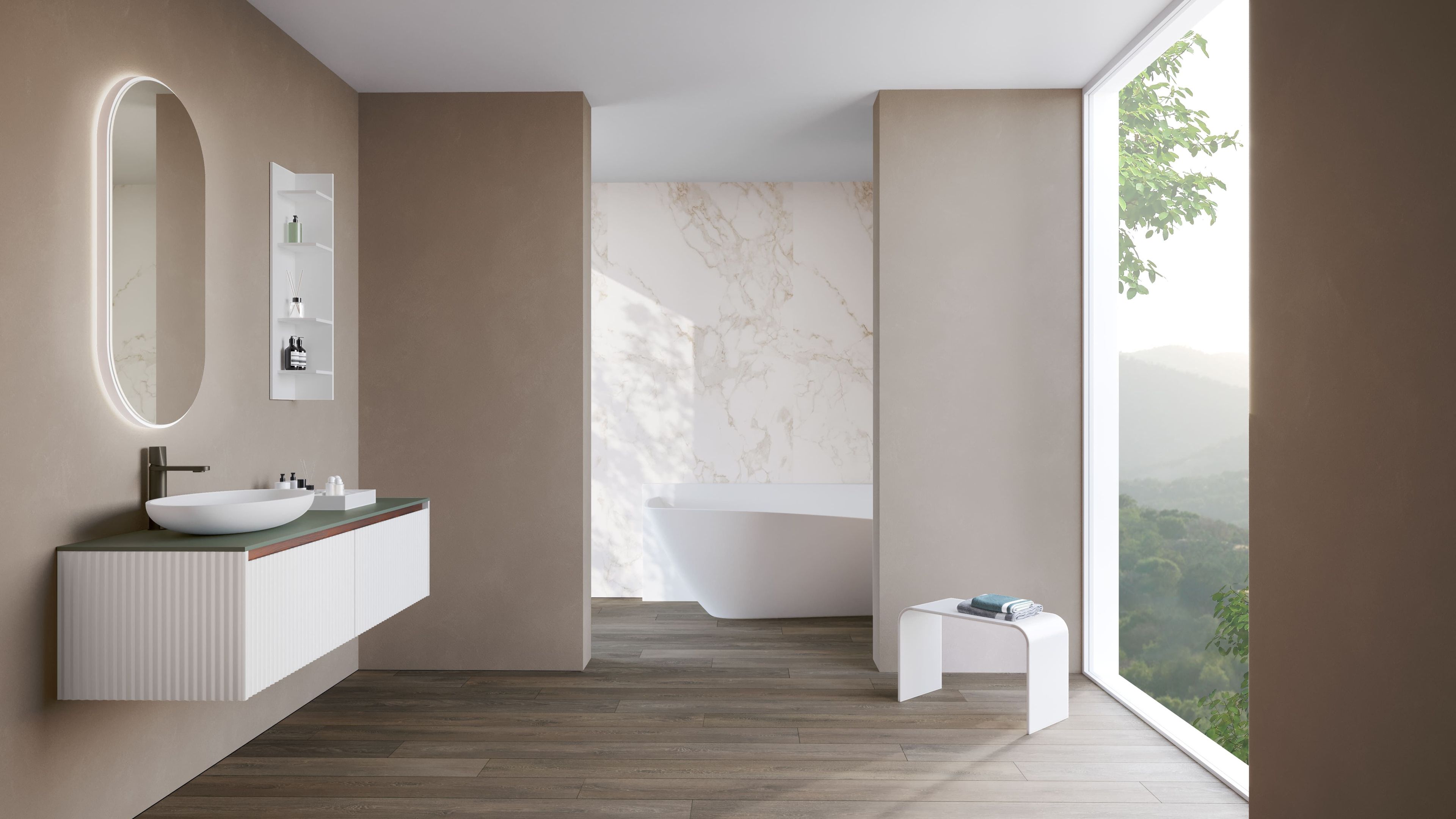 Овальная столешница из Corian® Acquapazza Corian ® elements ARCH-00036651 - Вид №3