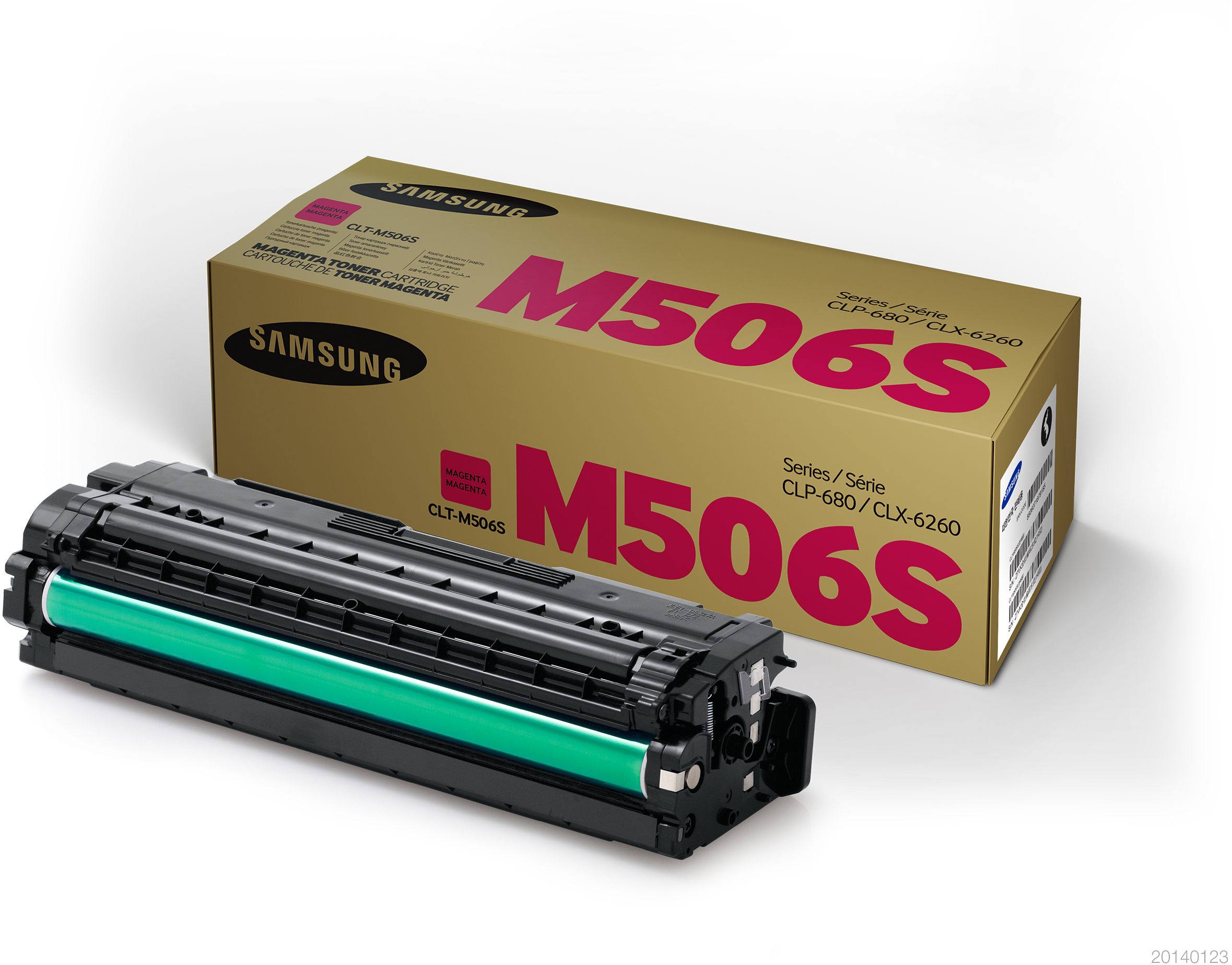 SU316A Samsung clt-m506s magenta toner crtg HP Santreyd  - Вид №2