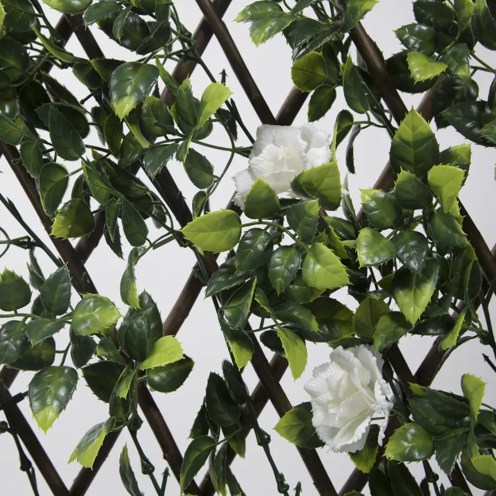 Раздвижная решетка Naterial Жасминовый лес ротанг 1x2 м STLM-2203259 - Вид №3