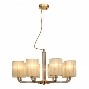 Подвесная люстра Favourite Birra 1860-8P FAVOURITE ДИЗАЙНЕРСКИЕ, BIRRA GOLD 057060 Золотой