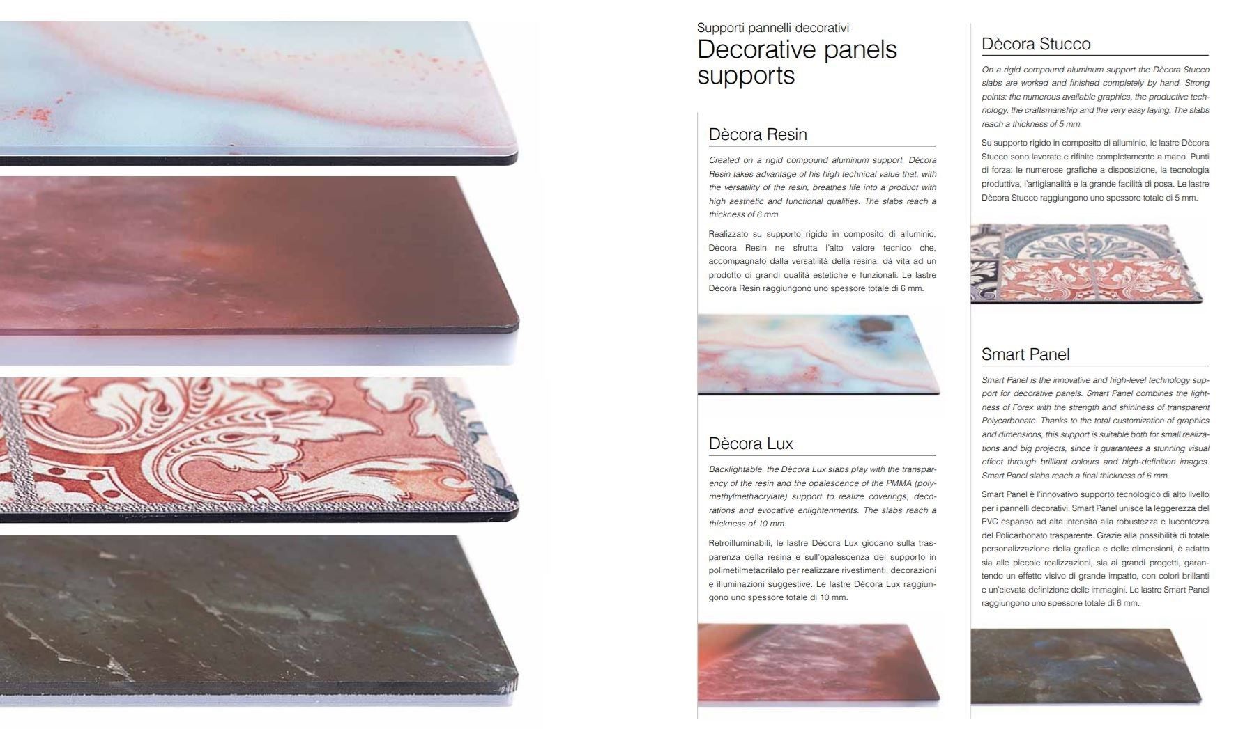 Декоративная панель из алюминия, стекла или ПММА Tecnografica New Surfaces ARCH-00152898 - Вид №2