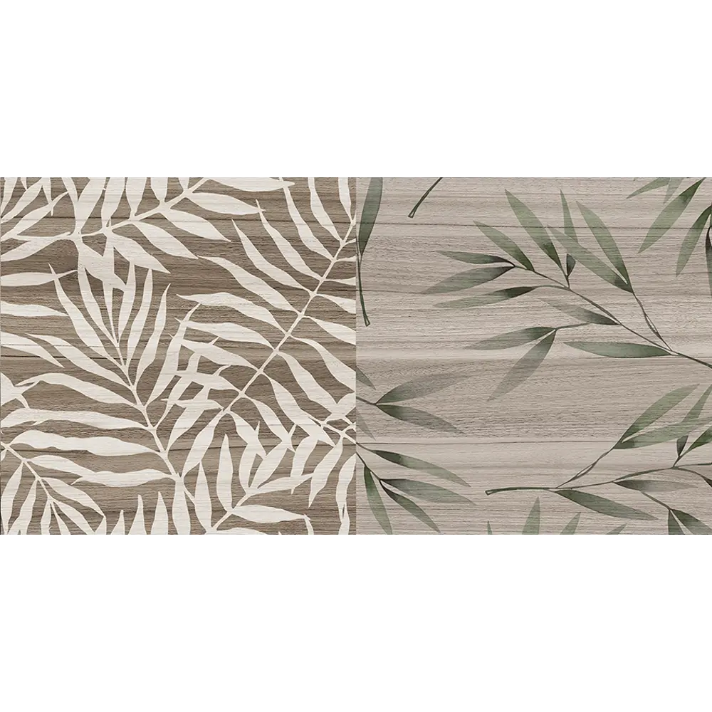 Плитка настенная Organic с узором 20х40 см 1.2 м² цвет серый 82794813 STLM-2079834 Santreyd - Вид №7