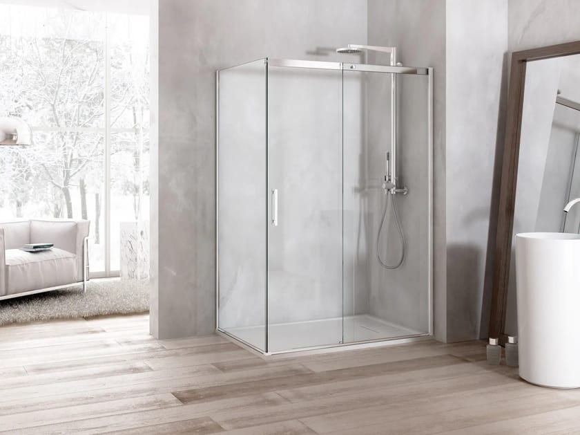 Угловая душевая кабина на 2 места MEGIUS Solodoccia ARCH-00136817