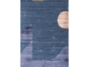 Бамбуковый Шелковый прямоугольный ковер ручной работы