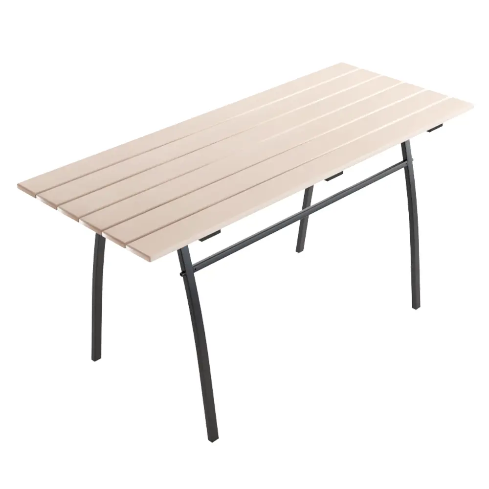 Стол Garden разборный 146х60х75 см дерево/металл белый Santreyd STLM-2163894