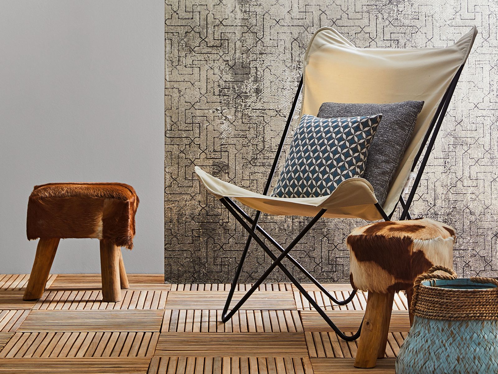 Низкий садовый стул Il Giardino di Legno Remix ARCH-00137806 - Вид №1