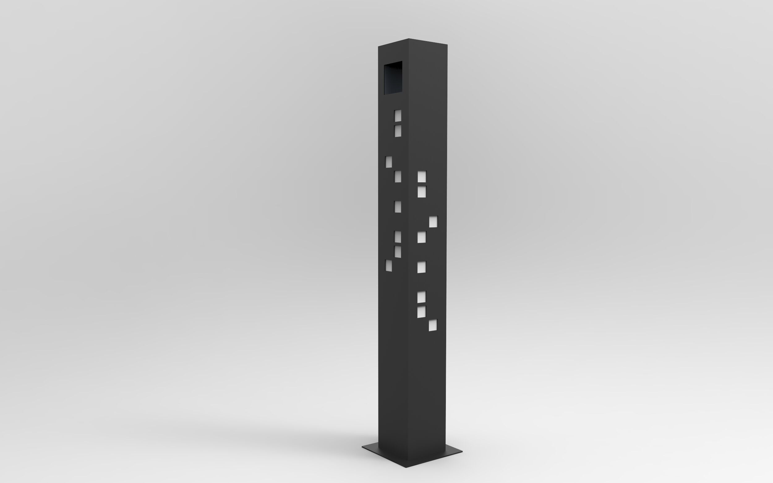 Стальной столб боллард CITYSì PRISMA ARCH-00061450 - Вид №2