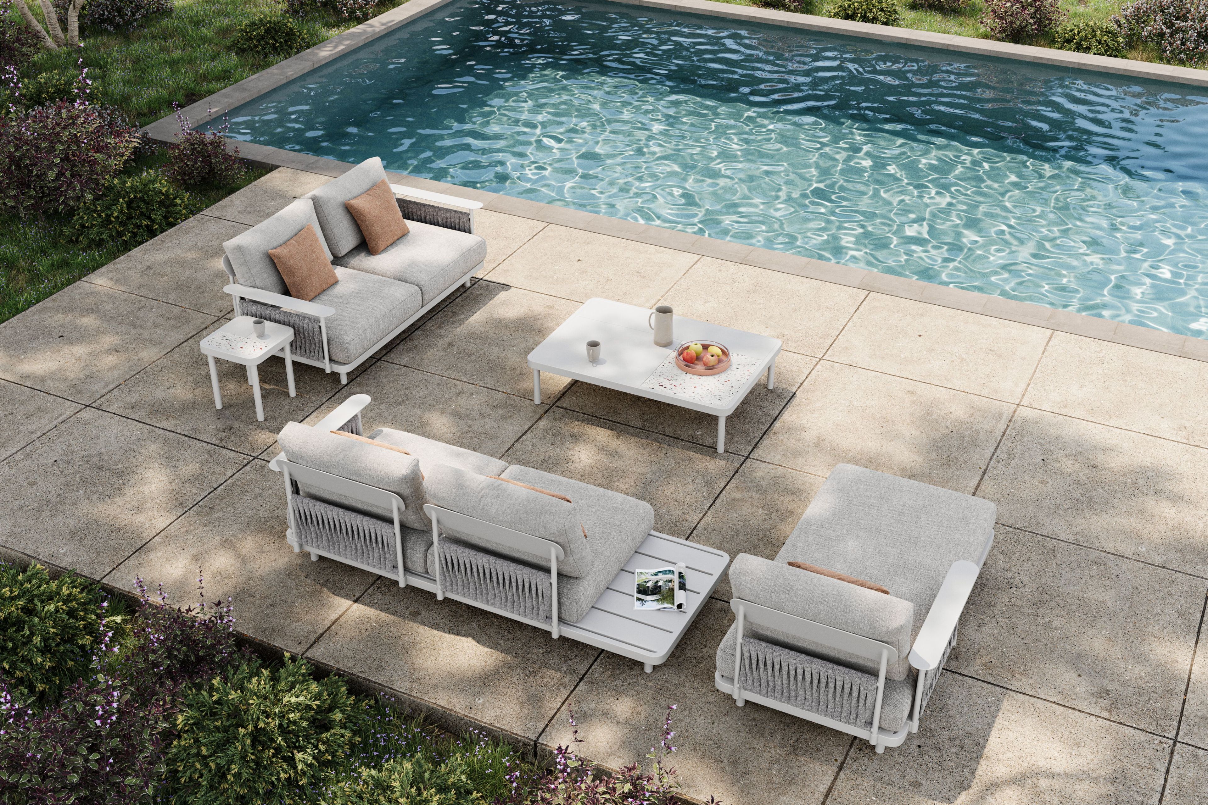 2-местный металлический садовый диван VINEKO Soul ARCH-00099931 - Вид №4