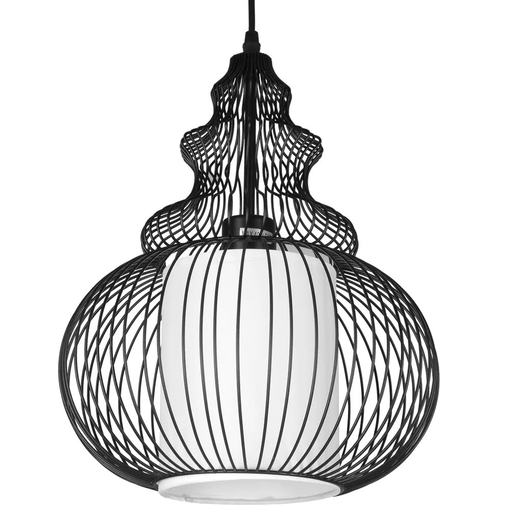 Светильник Globo 1xE2740 Вт, 30 см, цвет чёрный STLM-2172171