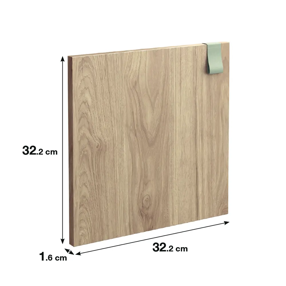 Фасад KONSENSA Руан 32.2x32.2x1.6 см ЛДСП цвет дуб STLM-2139039 - Вид №3