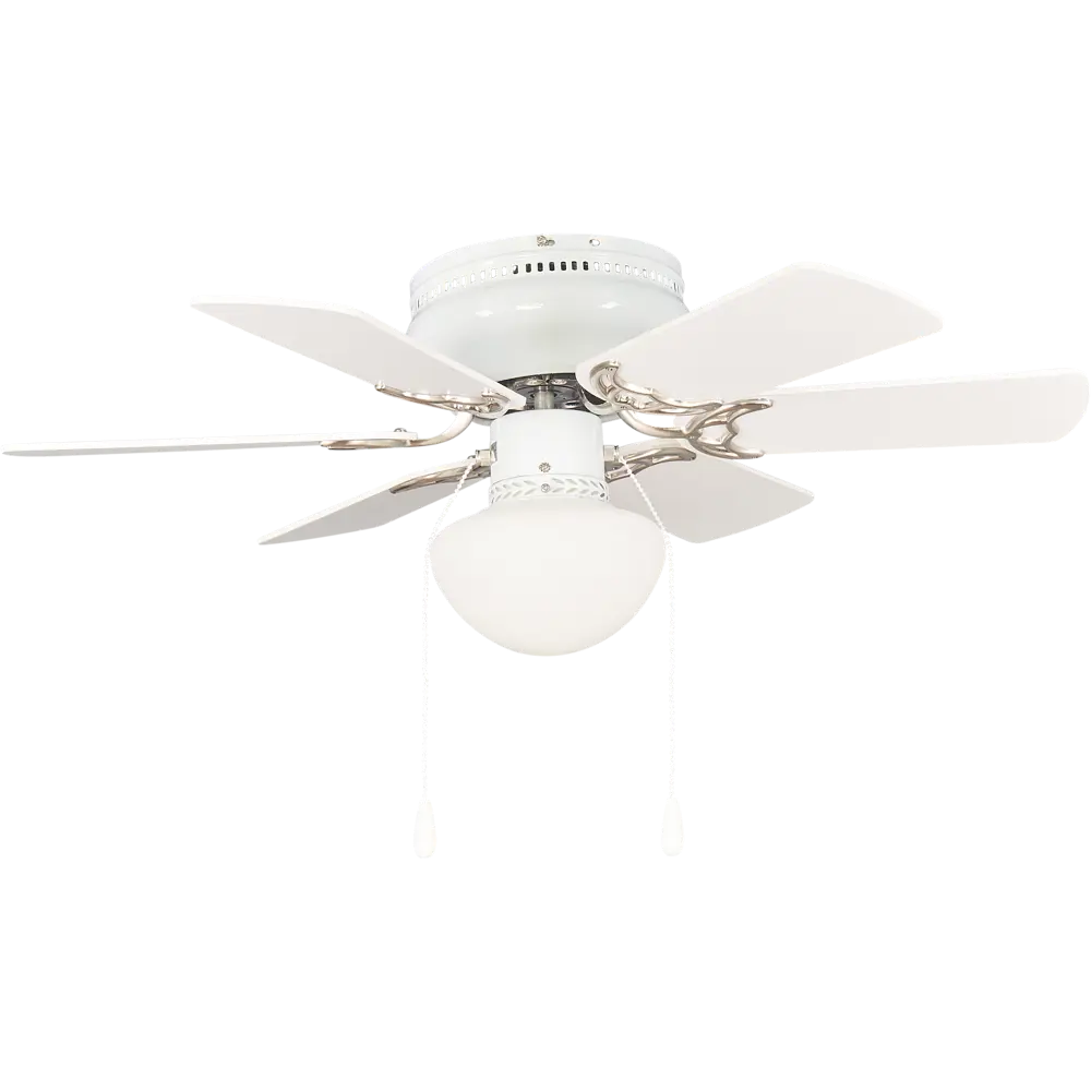 Люстра-вентилятор E27х1X60 Вт, цвет белый Globo STLM-2100139