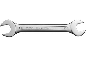 16143265 Гаечный рожковый ключ Expert Cr-V сталь хромированный 24x27 мм 27033-24-27 KRAFTOOL
